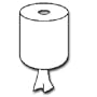 Krew 400 Shop Towels 10 x 14 - Center Flow