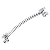 Danze D481170 13-Inch Curved Adjustable Shower Arm, Chrome