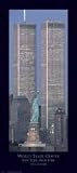 World Trade Center - Artist: Jerry Driendl - Art Print Poster Size: 19.00 by 36.00 inches