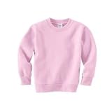 Rabbit Skins Toddler Crewneck Sweatshirt 3t - Pink