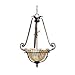 Maxim 13103TGWW Wormwood Vigneto Two Light Foyer Chandelier from the Vigneto Collecti...