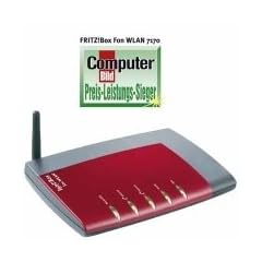 AVM Fritz! Box WLAN 7170 VoIP Router/ADSL2+ Modem 125Mbps