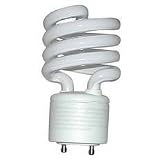 18-watt GU24 compact fluorescent bulbs