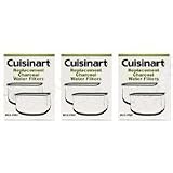 Cuisinart DCC-RWF-3PK Charcoal Water Filters, 1 Year Supply