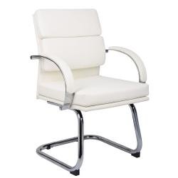 Boss Executive Series Guest Chair - White