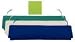 Outdoor Living : 5' Bench Cushion - Canvas Macaw