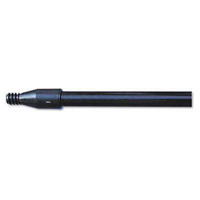 UNISAN Fiberglass Broom Handle, Nylon Plastic Threaded End, 1 Diameter x 60 Long, Black (636)