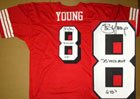 Steve Young Signed San Francisco 49ers Jersey - 6 TDs