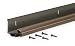 Battalion 2RRK4 Door Shoe, PVC Vinyl, 1 5/8x1 3/4x36, Brown