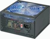 Coolmax 600W 120mm Blue LED Fan Power Supply CL-600B (Black)