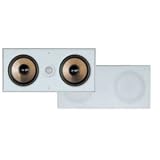 PylePro - Dual 6.5'' 2-Way In-Wall Center Channel Speaker System