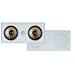 PylePro - Dual 6.5'' 2-Way In-Wall Center Channel Speaker System