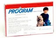 Program Tablets for Dogs 5-14lbs 67.8mg 6pk Red