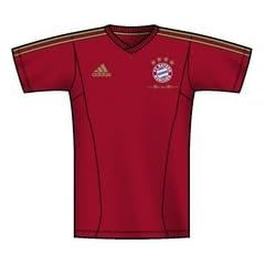 adidas FCB Bayern T-Shirt rot