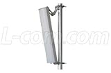 2.4 GHz 14 dBi 90° Horizontally Polarized ANATEL APPROVED Sector Panel Antenna