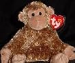 Ty Beanie Babies Bonsai the Monkey