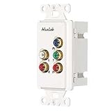 MuxLab, Inc. 500058-WP-US Component Video/Stereo Audio Over Cat5e/6 Wall Balun