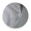 Industrial Grade 1PPE5 Cover, Die Cast, Pipe Dia 3 In
