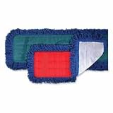 Genuine Joe Micro Fiber Dust Mops, Fits Standard Frame/Handle, 24, Green