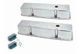 Spectre 4993 Valve Covers - VALVE COVERS SBC BILLET