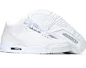 Nike Air Jordan 3 Retro (white / metallic silver)