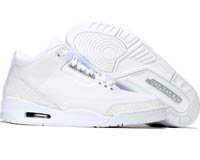 Nike Air Jordan 3 Retro (white / metallic silver)