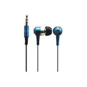Sentry HO482 Metalix Silicon Earbuds (Blue)