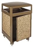 Aspen Series Large Capacity Litter Receptacle