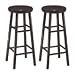 Winsome Wood 30-Inch Swivel Bar Stools, Dark Espresso Finish, Set of 2