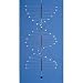Dancing Helix Crystal 36 with Silent Motor - The Spiraling, Wave Generating Kinetic Mobile