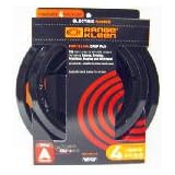 Range Kleen P10124XN Porcelain Universal Drip Pans Set Of 4 Containing 2 Units P101, P102, Black