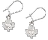 Toronto Maple Leafs Sterling Silver Dangle Earrings