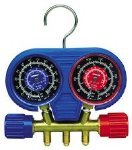 Robinair 41630 Side Wheel Manifold In Protective Holster with Standard Hoses and Quick Seal Fittings