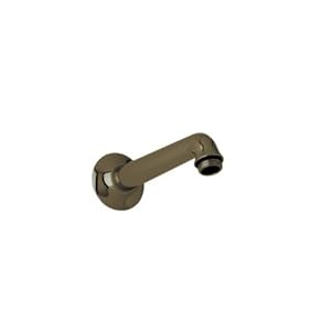 Rohl C5056.2TCB 7-1/8-Inch Reach Country Bath Shower Arm Only, for the C5504 Single Function Showerhead Set , Tuscan Brass