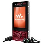 SonyEricsson W705 ardent red