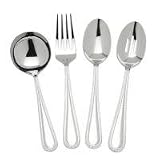 Mikasa Floral Elegance Flatware Hostess Set 4-pc.