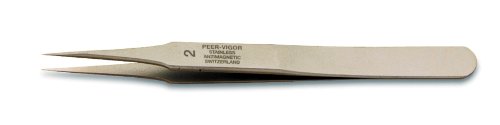 PEER VIGOR TWEEZER SWISS TITANIUM #2