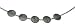 Discus Necklace in Mica