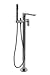 Graff G-6354-LM42N-PC - Sento Floor-Mounted Tub Filler - Polished Chrome Finish