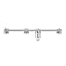 Stainless Steel 304 Long Slide Bolt Latch, Polished Finish, Padlockable, 17 23/32" Length (Pack of 1)