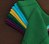 Hunter 20x20 Hemstitch Dinner Napkins 1 Dozen