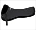 Sports : Lammfell Sattelkissen von Engel Reitsport aus echtem Merino-Lammfell - Farbe: schwarz / schwarz