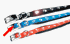 (Reflective) Soft Protection Paws Dog Collar 24" x 1" (Blue)