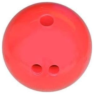 Buy Bowling Ball - Cosom, 3 Lb., Pink Rubberized Plastic - Sports Games