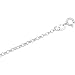 14K White Gold Hollow Belcher Rolo Chain - 18 inches