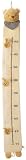 heunec 770874 - First Friends Baby Messlatte mit Tierkoepfen zum markieren der Groessen, 117 cm