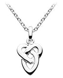Kit Heath Sterling Silver Celtic Love Knot Necklace
