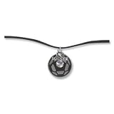 Soccer Ball on Black Cord