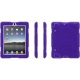 Griffin Survivor Extreme-Duty Military Case for iPad 4/3/2, Purple/Lavender (GB35452)