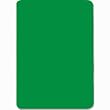 Set of 10 Plastic Poker Cut Cards - Green